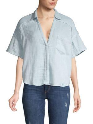 Free People Full Of Light Cotton Top