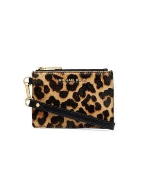 Michael Michael Kors Jet Set Calf Hair Leather Coin Purse