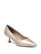 Donald J Pliner Bon Metallic Leather Pumps