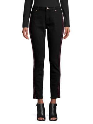 Michael Michael Kors Velvet Side Taping Straight Jeans