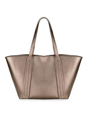Lexi And Abbie Faux Leather Tote Bag
