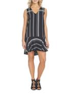 1.state Striped Relaxed Dress