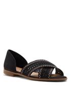 Lucky Brand Gallah Leather Slide Sandals