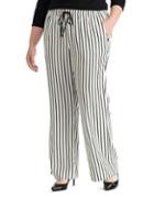 Lauren Ralph Lauren Plus Striped Wide-leg Pants