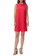 Tahari Arthur S. Levine Roll-neck Shift Dress