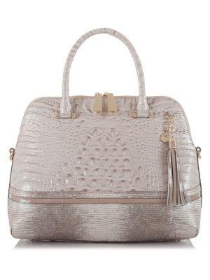 Brahmin Sydney Zaggora Leather Satchel