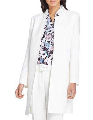 Tahari Arthur S. Levine Simulated Pearl-embellished Topper Jacket
