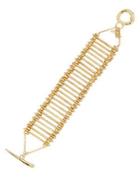 Robert Lee Morris Collection Golden Target Stick Flex Bracelet