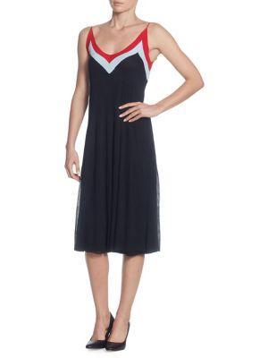 Catherine Catherine Malandrino Olympe Pleated Midi Dress