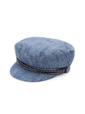Genie By Eugenia Kim Jessa Studded Denim Cap