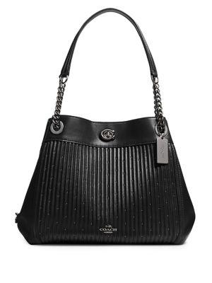 Coach Quilted Leather Shoulder Bag
