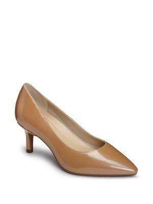 Aerosoles Drama Club Leather Point-toe Pumps