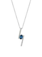 Le Vian Nude Blueberry Sapphire And 14k White Gold Pendant Necklace