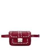 Lexi And Abbie Quilted Embellished Belt Bag
