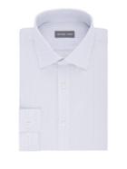 Michael Kors Regular-fit Airsoft Stretch Printed Cotton Dress Shirt