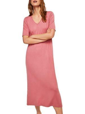 Mango Lori-a V-neck Midi Dress