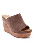 Dolce Vita Ross Suede Wedge Mules