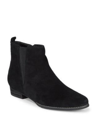 Blondo Loxx Waterproof Suede Booties