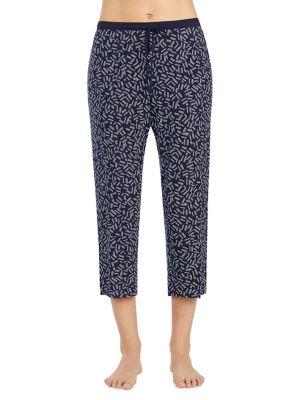 Dkny Printed Cropped Pants