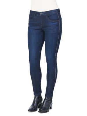 Democracy Contrast Stitched Jeans