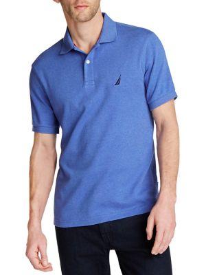 Nautica Classic-fit Interlock Cotton Polo