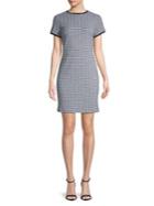 Ivanka Trump Knit Jacquard Mini Dress