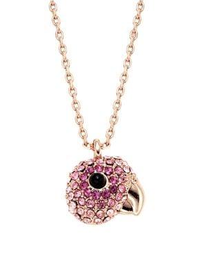 Kate Spade New York Tropical Paradise Parrot Crystal Pendant Necklace