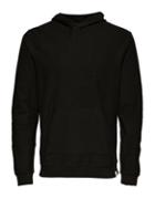 Only And Sons Textured Cotton Hoodie