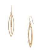 Kenneth Cole New York Textured Linear Drop Earrings