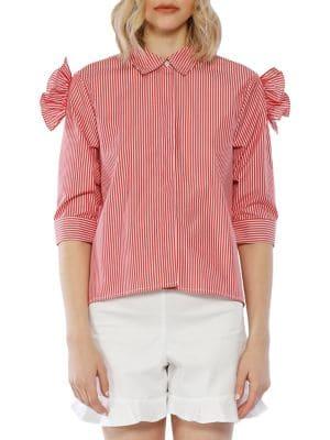 Walter Baker Yasmin Cotton Button-down Shirt