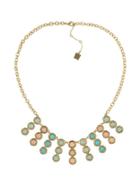 Laundry By Shelli Segal Pacific Highway Linear Color Bib Necklace