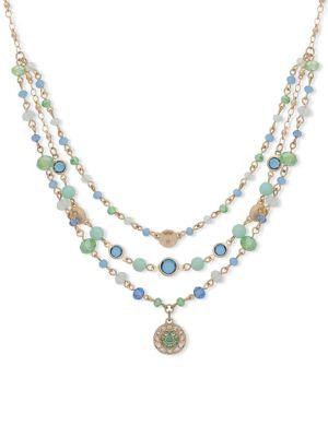 Lonna & Lilly Crystal Triple-strand Necklace