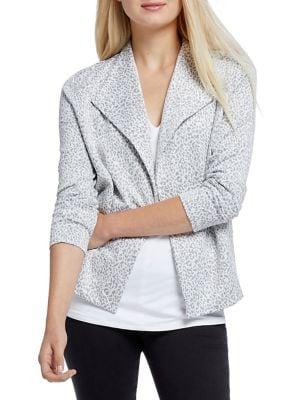 Nic+zoe Petite Leo Animal-print Jacket