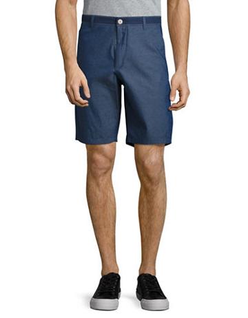 Oscar De La Renta Cotton-blend Classic-fit Shorts