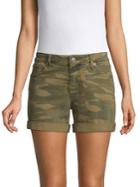 Lucky Brand Camouflage Stretch Shorts