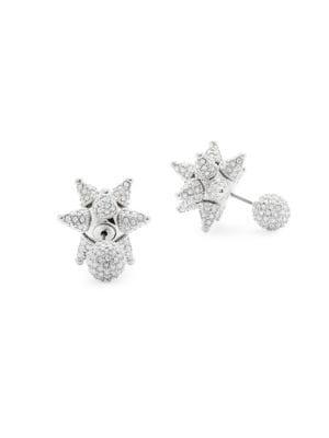 Swarovski Crystal Double-sided Earrings