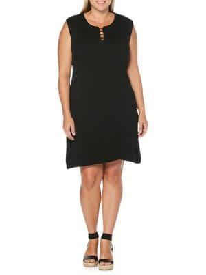 Rafaella Plus Sleeveless Shift Dress