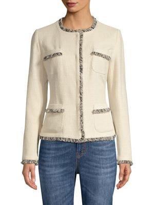 Weekend Max Mara Edo Tweed Short Jacket