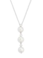 Nadri Lanai 8-8.5mm Freshwater Pearl And Crystal Pendant Necklace