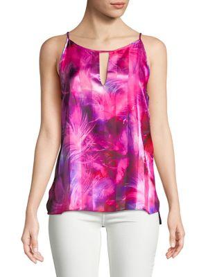 T Tahari Faline Floral Blouse