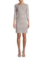 Eliza J Basic T-body Lace Mini Dress