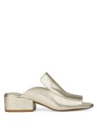 Kenneth Cole New York Farley Leather Open-toe Slides
