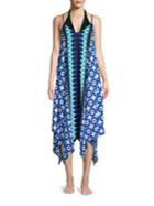 Tommy Bahama Tide Seashell Sleeveless Scarf Dress