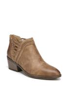 Fergalicious Wisdom Zip Oiled Fabric Booties