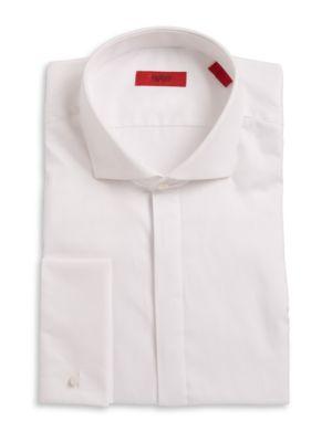 Hugo Sharp-fit Cotton Dress Shirt