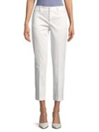 Lord & Taylor Kelly Pique Cropped Trousers