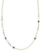 Laundry By Shelli Segal Faux Pearl Beaded Station Necklace