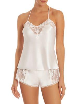 In Bloom Delphinium Satin Camisole