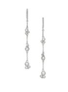 Ripka Santorini White Topaz And Sterling Silver Dangle Earrings