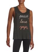 Betsey Johnson Text Graphic Tank Top